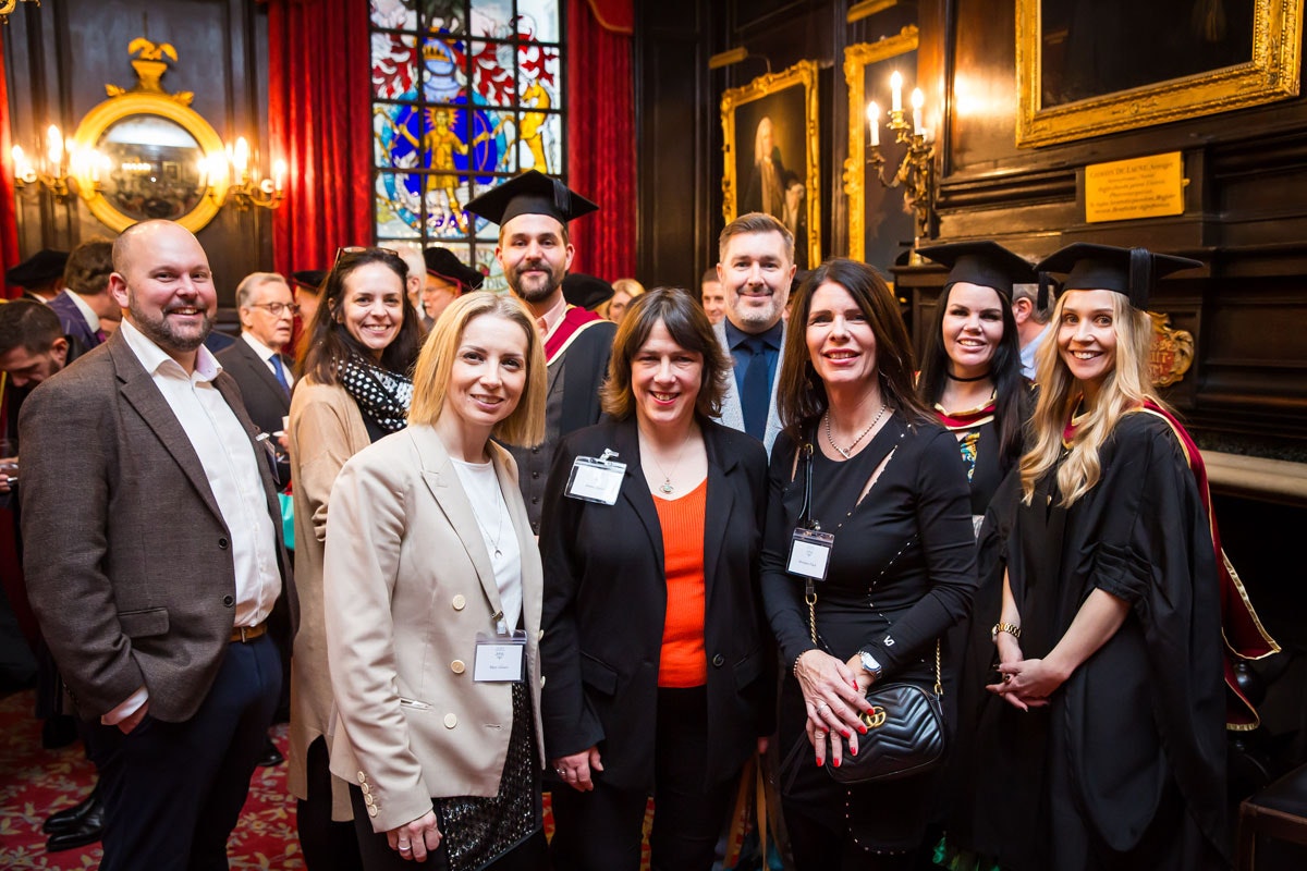 Staff from Suffolk New College celebrate becoming part of the Chartered Institution of Further Education